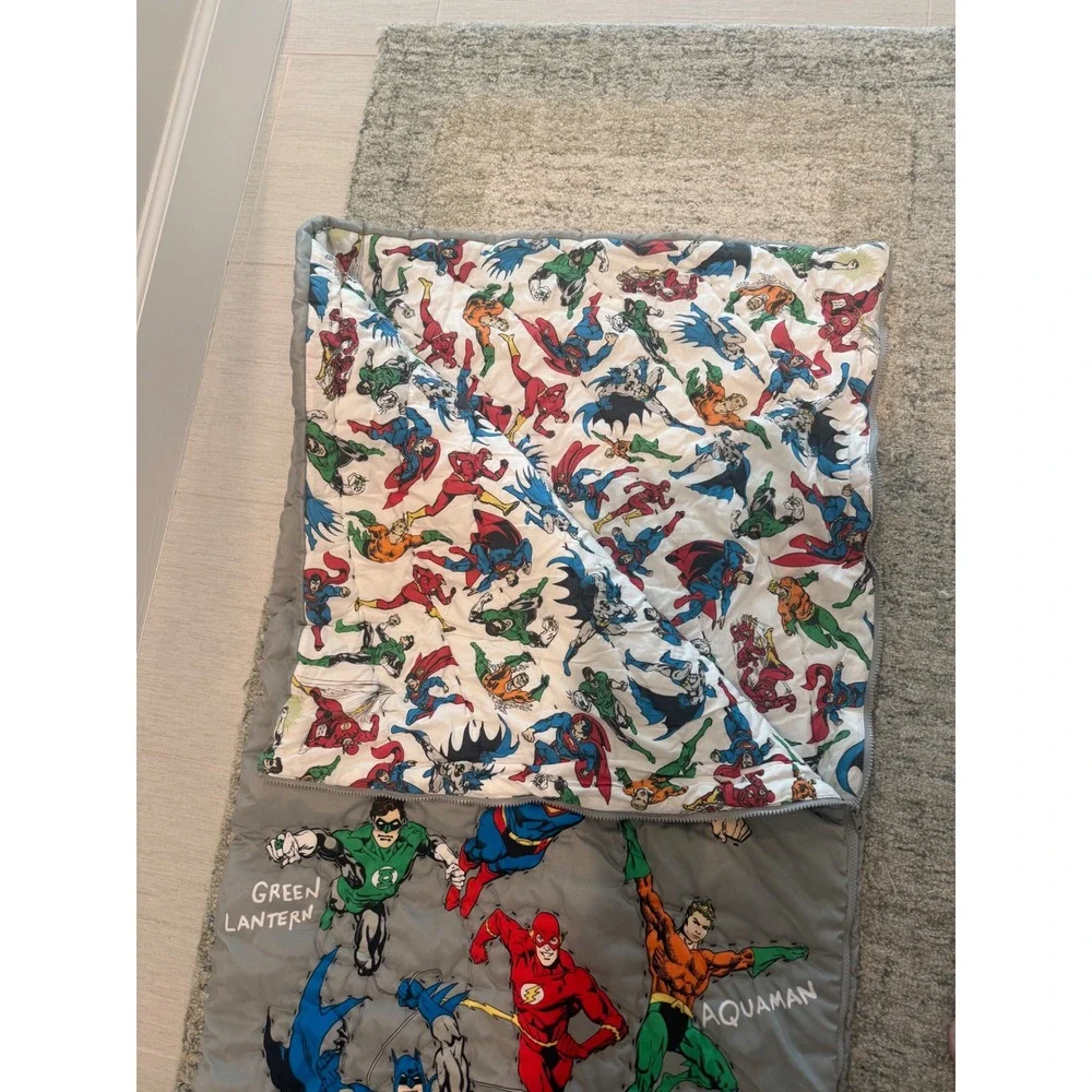 Pottery Barn kids DC Batman sleeping bag COLE